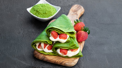 przepis na naleśniki matcha