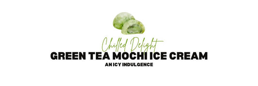 Przepis na domowe lody Mochi z zieloną herbatą