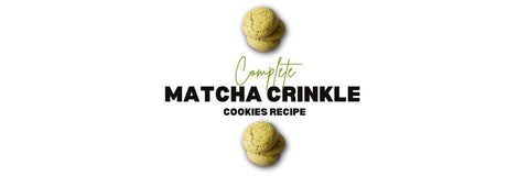 Ciasteczka Marszczone Matcha