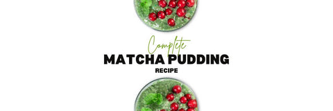 Przepis na pudding matcha