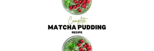 Przepis na pudding matcha