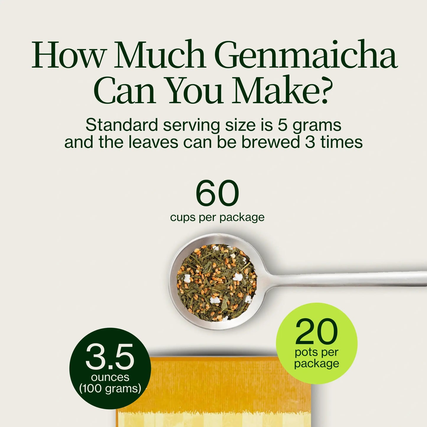 Genmaicha Popcorn Zielona Herbata