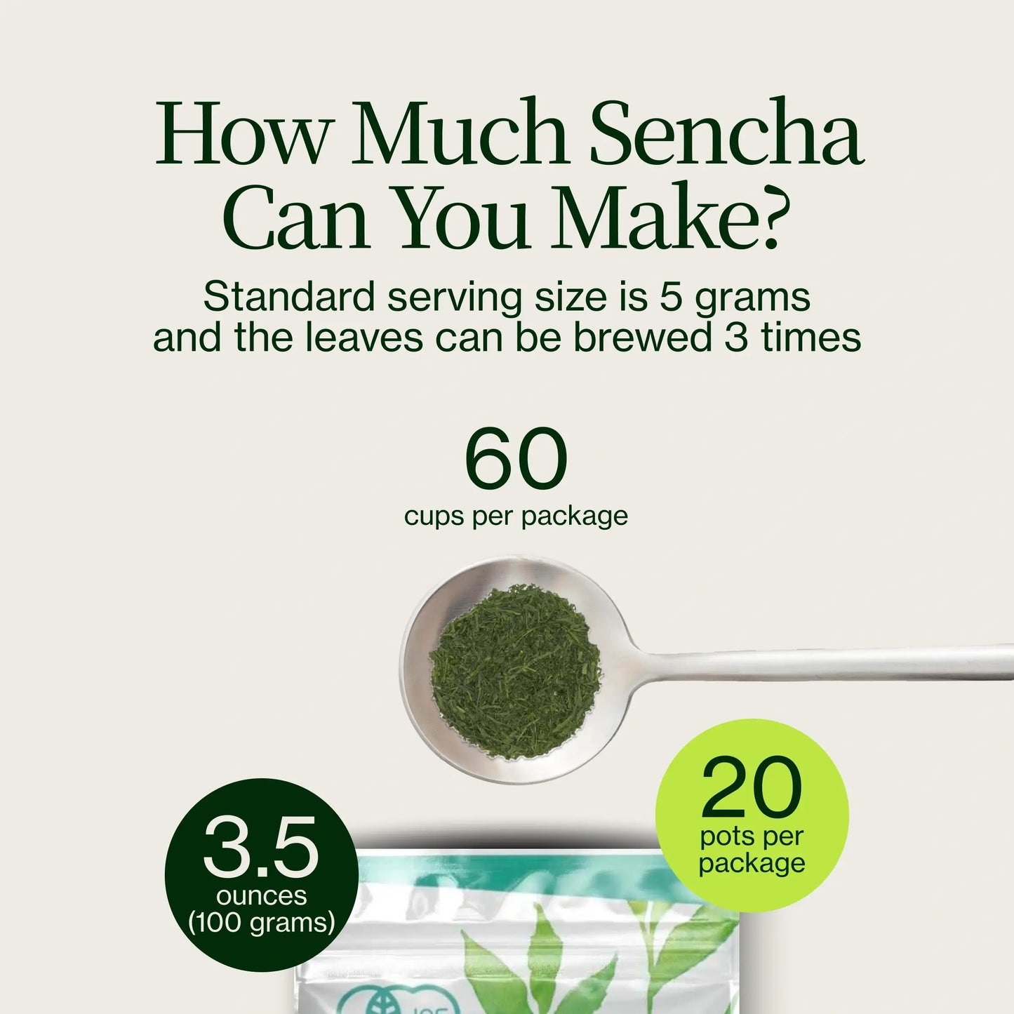 Sencha Shizuku z proszkiem Matcha