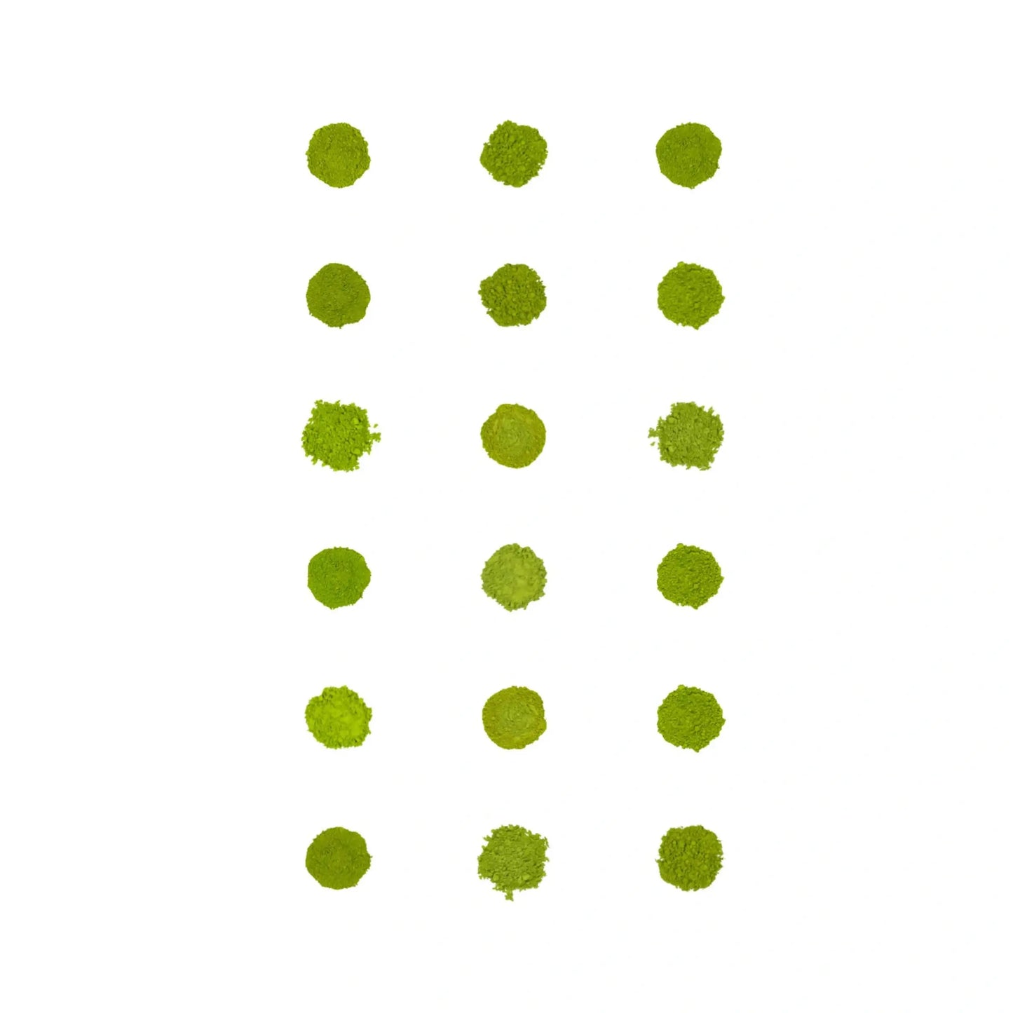 Zestaw 18 próbek Matcha