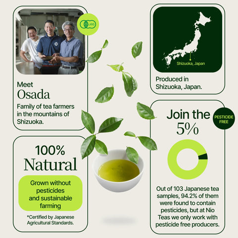 Japońska herbata Matcha Osada Okumidori