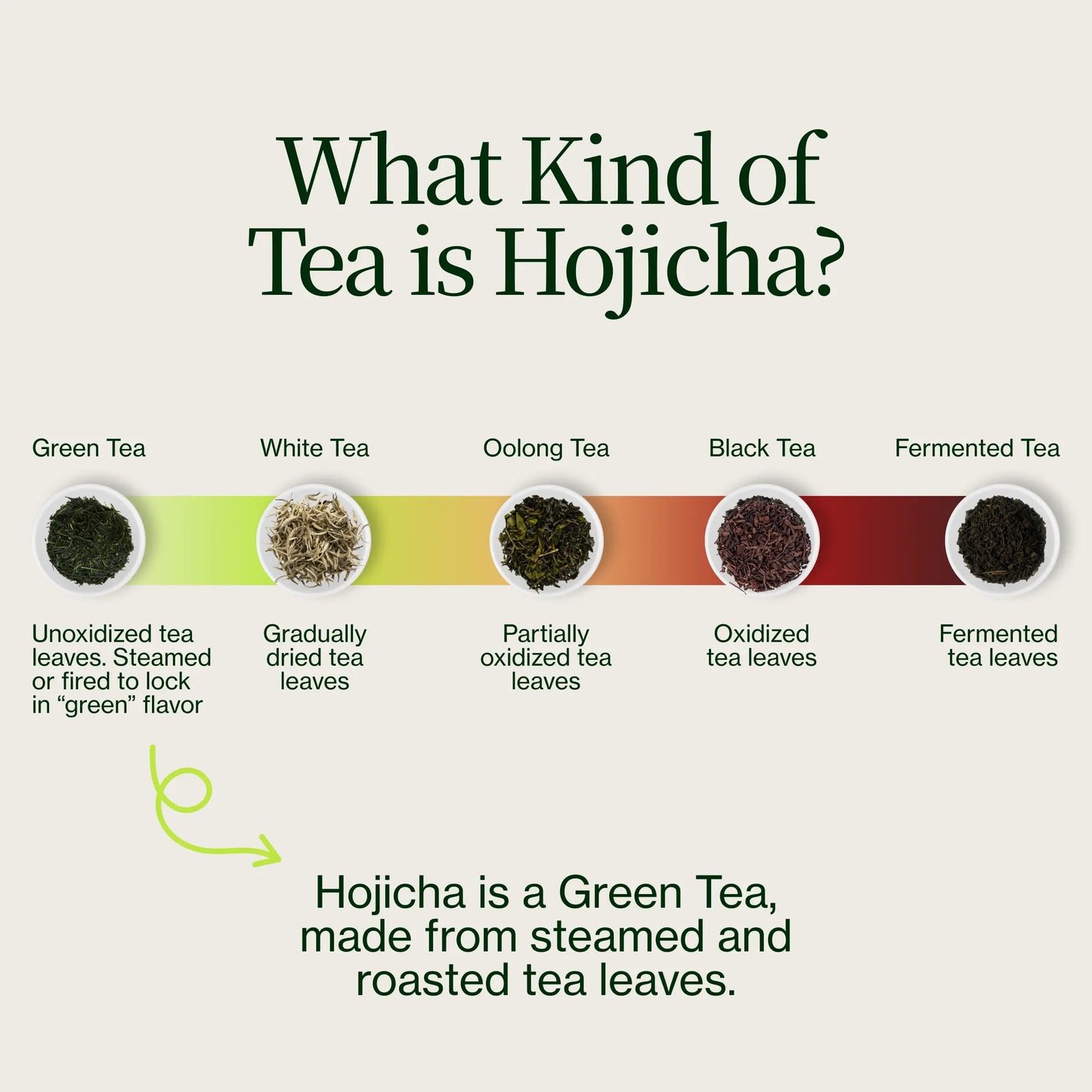 Prażona Hojicha Zielona Herbata Noike