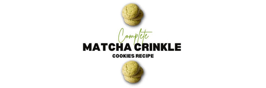 Ciasteczka Marszczone Matcha