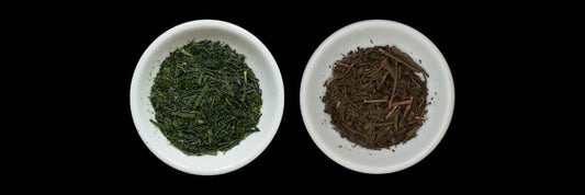 Sencha przeciwko Hojicha