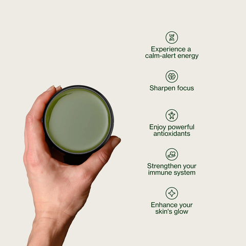 Sencha Shizuku z Matcha w proszku