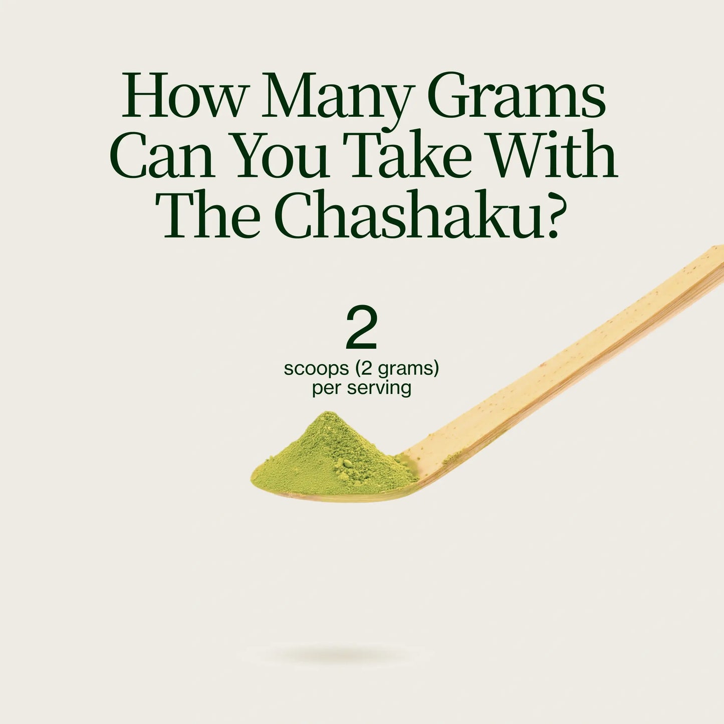 Chashaku Bamboo Spoon