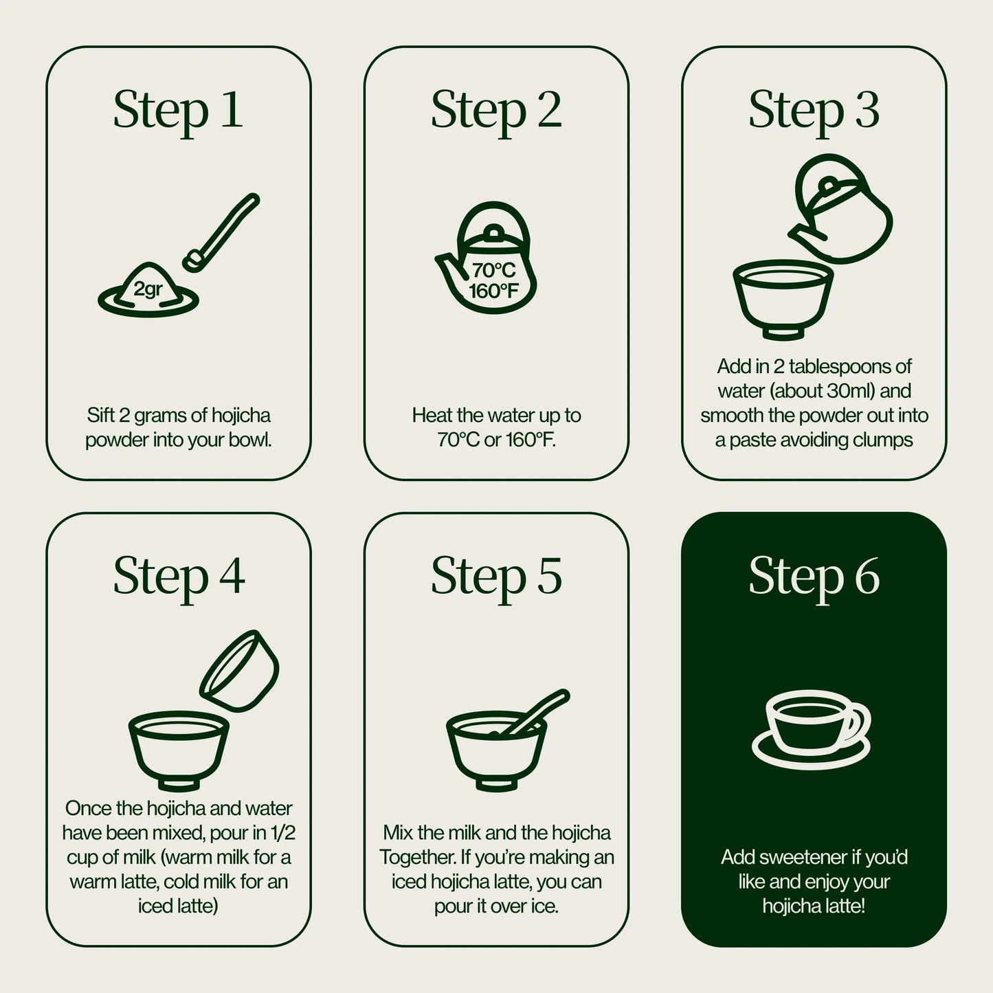 Hojicha Proszek