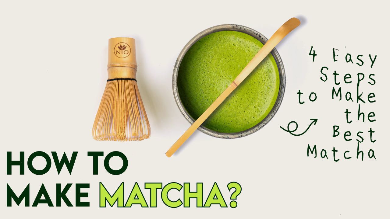 Załaduj film: how to make matcha powder step by step