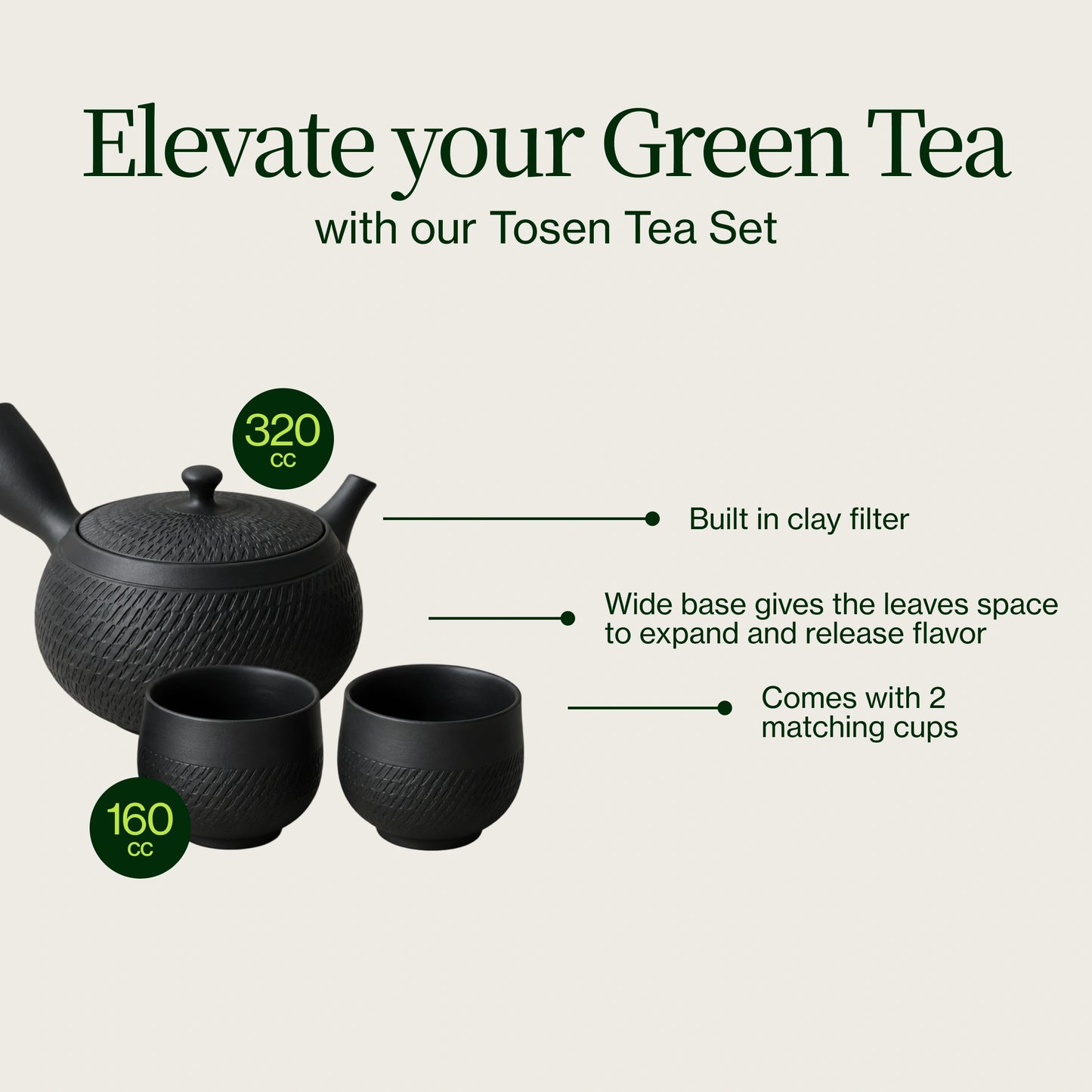 Zestaw Do Herbaty Tosen Kyusu