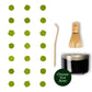 Zestaw 21 próbek herbaty Matcha z trzepaczką Matcha i miseczką Matcha