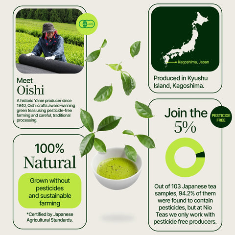 Oishi Ceremonial Matcha Saemidori